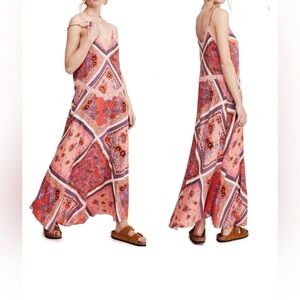 Free People Stevie lace trim Maxi Dress